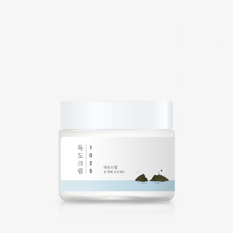 Round Lab 1025 Dokdo Cream Увлажняющий крем с морской водой, 80 мл
