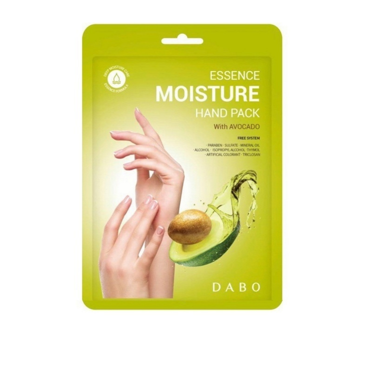 DABO Маска-перчатки для рук с авокадо Avocado Essence Moisture Hand Pack 1 пара