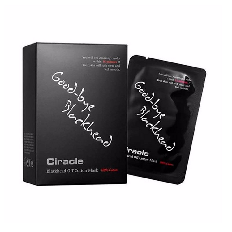 Локальные маски для удаления чёрных точек Ciracle Blackhead Off Cotton Mask, 1 шт