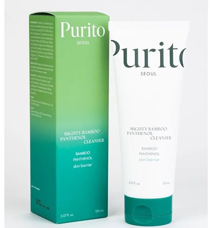 Восстанавливающая пенка Purito Seoul Mighty Bamboo Panthenol Cleanser, 150 мл