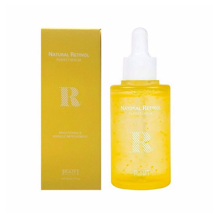 Омолаживающая сыворотка с ретинолом Jigott Natural Retinol Perfect Serum, 50 мл