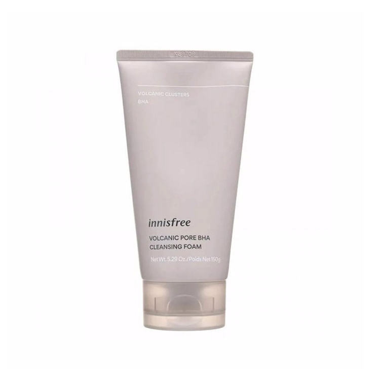 Очищающая пенка для лица с вулканическими кластерами и BHA кислотами INNISFREE VOLCANIC PORE BHA CLEANSING FOAM, 150 мл