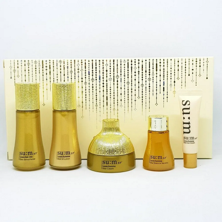 SU:M37 Набор питательных средств для ухода за зрелой кожей Losec Summa Elixir Special Gift, 5 шт.