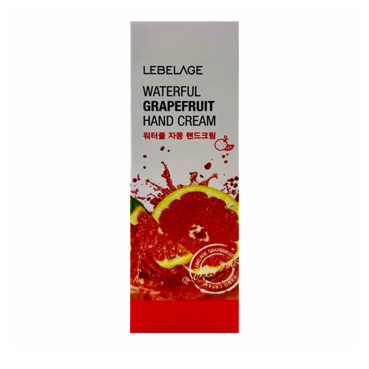 Крем для рук с экстрактом грейпфрута LEBELAGE WATERFUL GRAPEFRUIT HAND CREAM, 100 мл