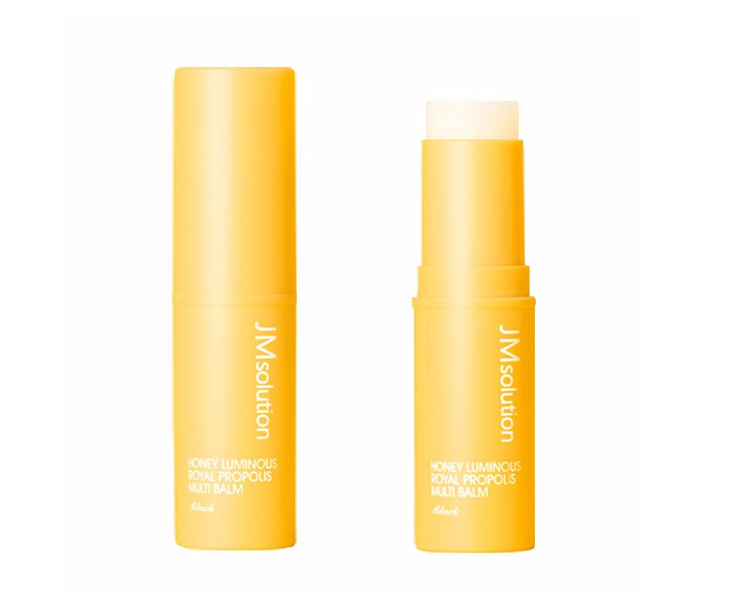Мультифункциональный стик для лица с прополисом JMsolution Honey Luminous Royal Propolis Multi Balm Black