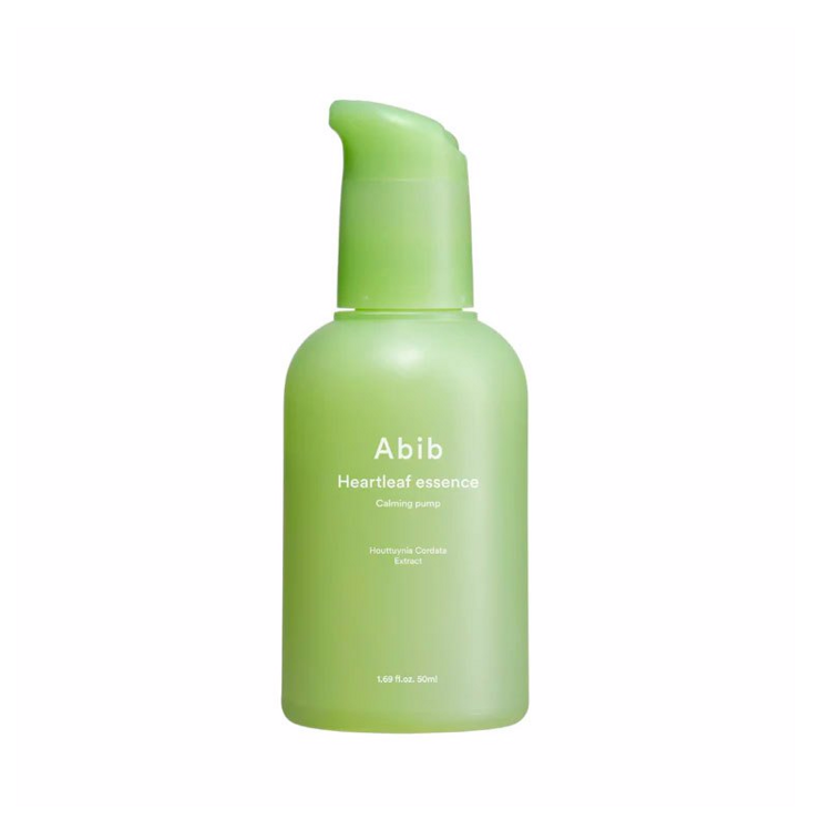 Успокаивающая сыворотка с экстрактом хауттюйнии ABIB Heartleaf essence Calming Pump, 50 мл