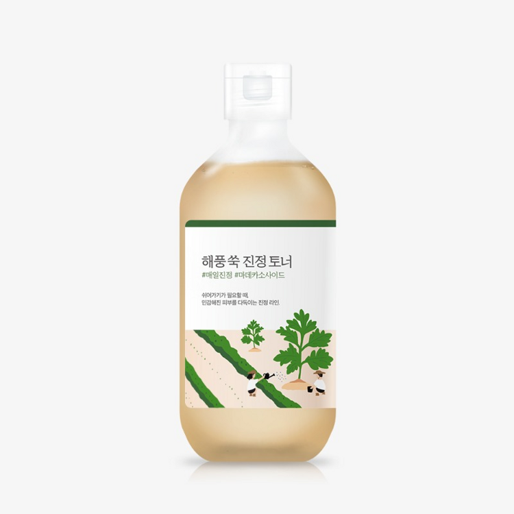 Успокаивающий тоник с полынью Round Lab Mugwort Calming Toner, 300 мл