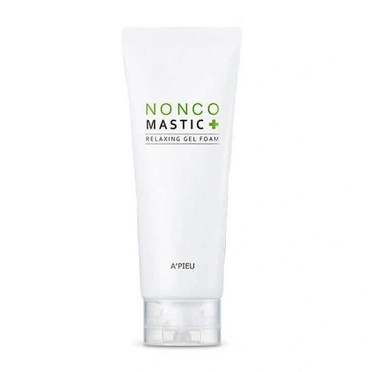 Слабокислотная гель-пенка для чувствительной кожи A'Pieu Nonco Mastic Relaxing Gel Foam, 150 мл