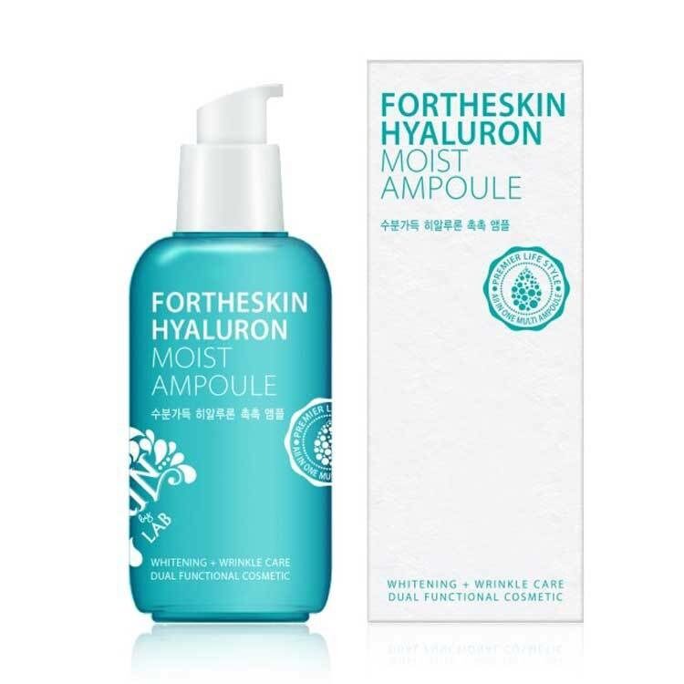 Ампульная эссенция с гиалуроновой кислотой FORTHESKIN HYALURON MOIST AMPOULE, 100ml)