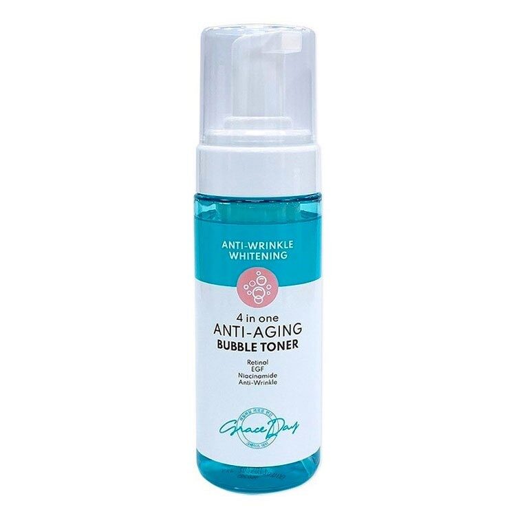 Пузырьковый лифтинг-тонер Grace Day 4 In One Anti-Aging Bubble Toner, 150 мл