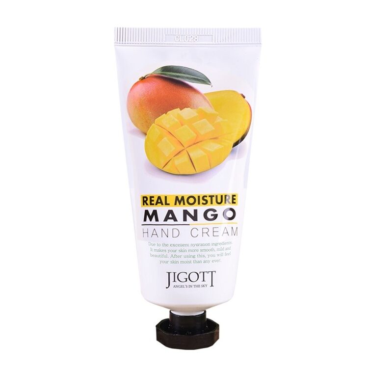Крем для рук с экстрактом манго Real Moisture MANGO Hand Cream Jigott, 100 мл